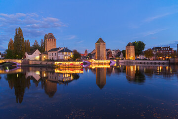 old town of Strasbourg, France