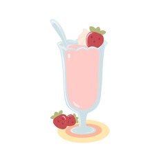 strawberry milkshake 