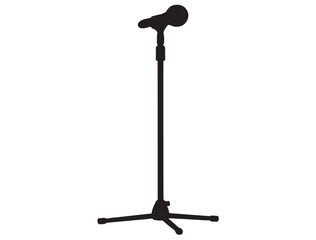 MICROPHONE SILHOUETTE