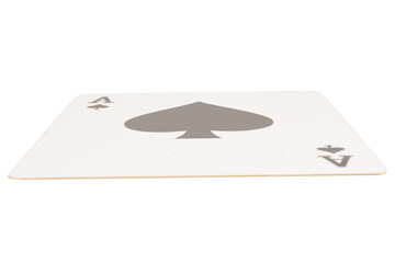 card gambling on white game luck ace spades
