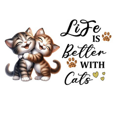 Cute Cat Quotes Sublimation Bundle | Funny Pet Sayings for Cat Lovers