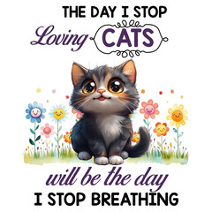 Cute Cat Quotes Sublimation Bundle | Funny Pet Sayings for Cat Lovers