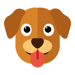 Obraz premium dog emoji