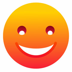 Fototapeta premium happy smiley face