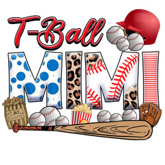 Baseball and Softball Mom Sublimation Bundle | Leopard Print Sport Quotes for Summer Shirts and Mugs

