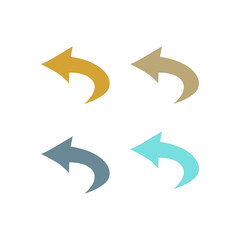 ARROWS FOR GRAPH OR PROJECT DESIGN ELEMENTS VECTOR