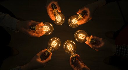 Teamwork makes the dream work: innovative solutions ignite success through collaborative brainstorming sessions, fostering creativity and shared vision for a brighter future.