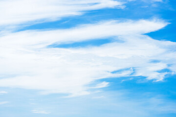 夏の空　青空と雲263