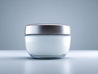 Skincare product showcase studio setting product photography minimalist environment close-up view beauty concept for branding