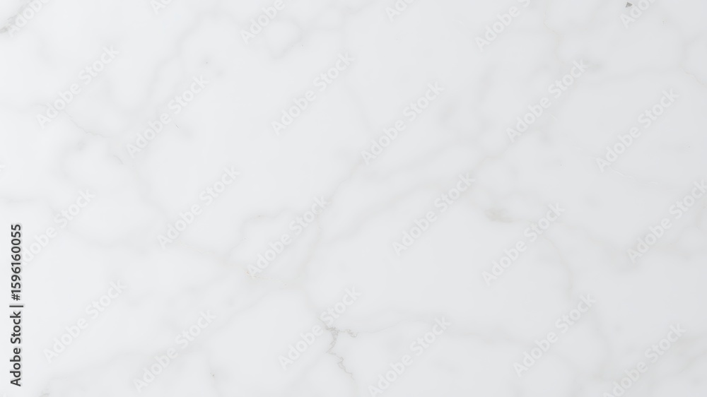 Poster luxurious white marble texture with subtle veins creating elegant and sophisticated surface design