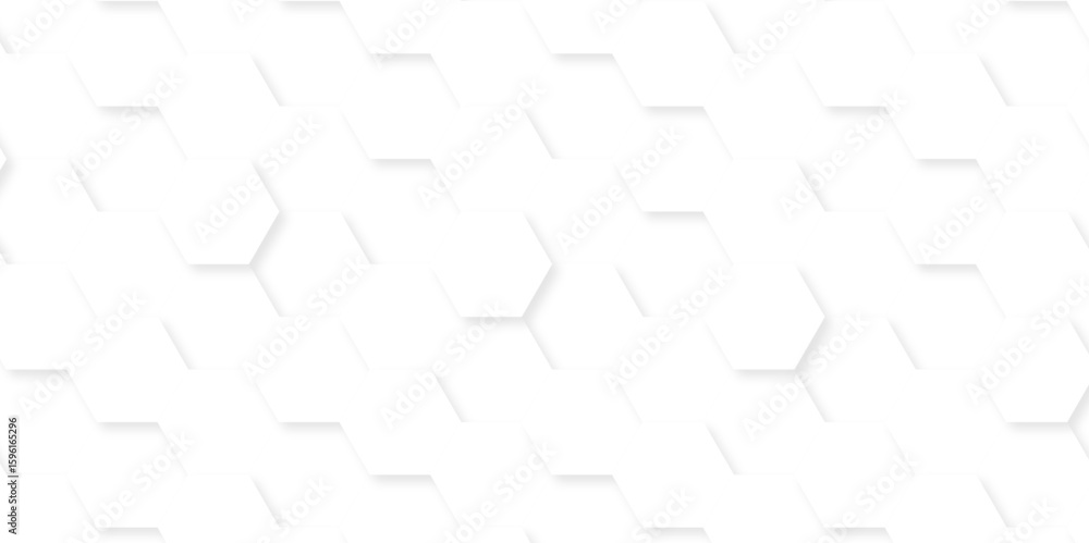 Fototapete background with hexagons . abstract background with lines . white texture background . hexagon abstr