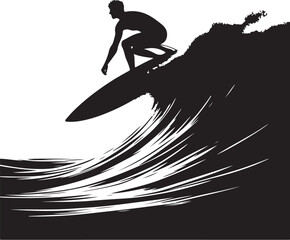 Abstract geometric composition with vibrant color accents and clean lines