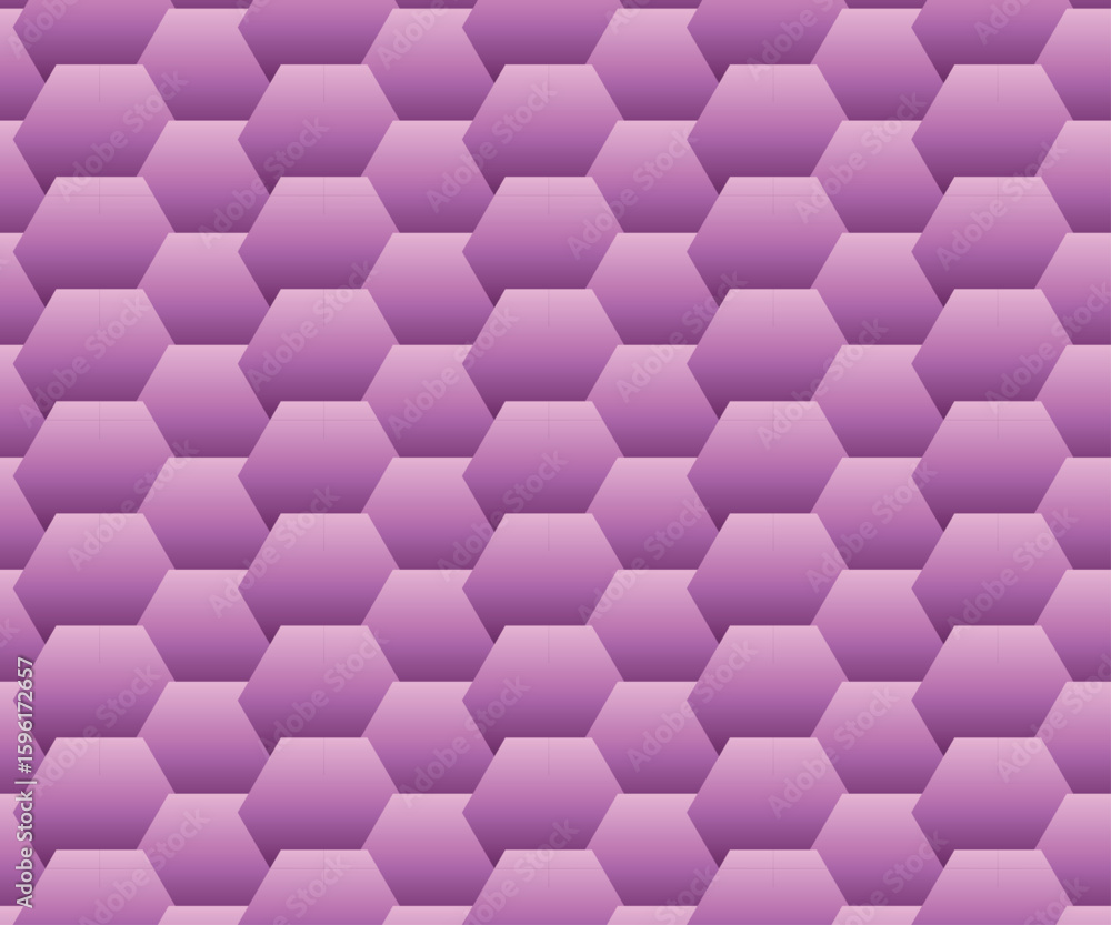 Poster hexagonal pattern soft purple gradient abstract background