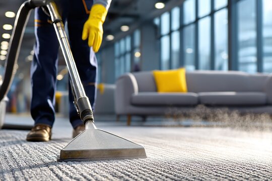 Professional Carpet Steam Cleaning Service - Deep Home Hygiene and Floor Maintenance