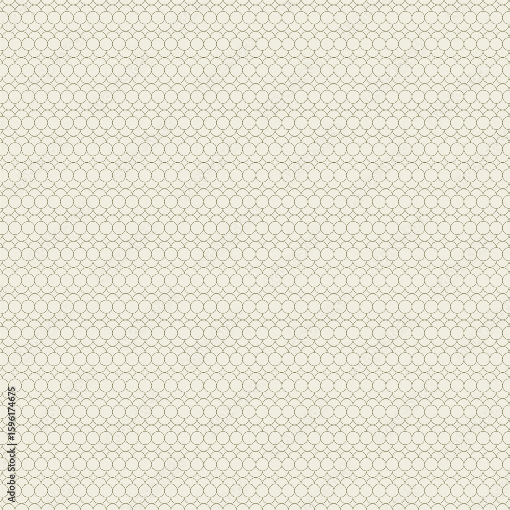 Poster interlocking circles pattern geometric repeating