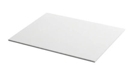Blank White Paper Mockup