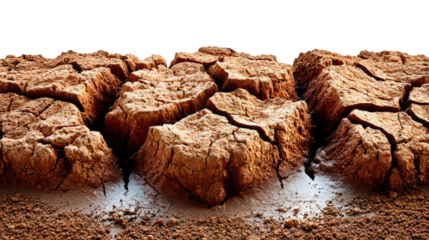 Arid Earth Texture: Capturing the raw beauty of a cracked earth surface, showcasing nature's resilience and the effects of drought.