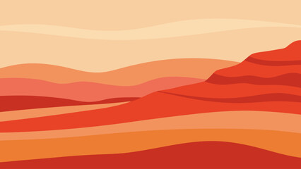 abstract layers desert rocks soft reds