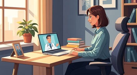 Remote Medical Appointment from Home