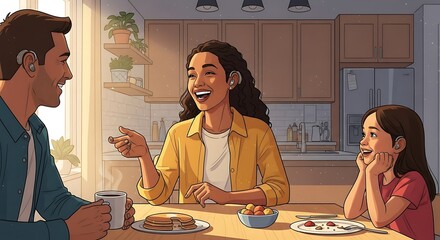 Authentic Family Interaction with Hearing Aids