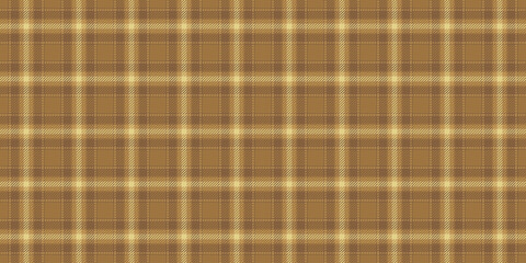 Editable background pattern vector, room plaid texture textile. Costume seamless tartan fabric check in orange and amber colors.