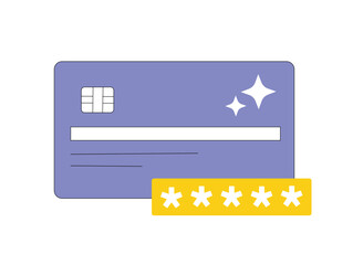 Secure Credit Card with Password Protection