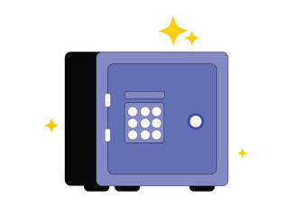 Secure Vault with Keypad Lock