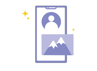Mobile Profile with Photo Upload Feature