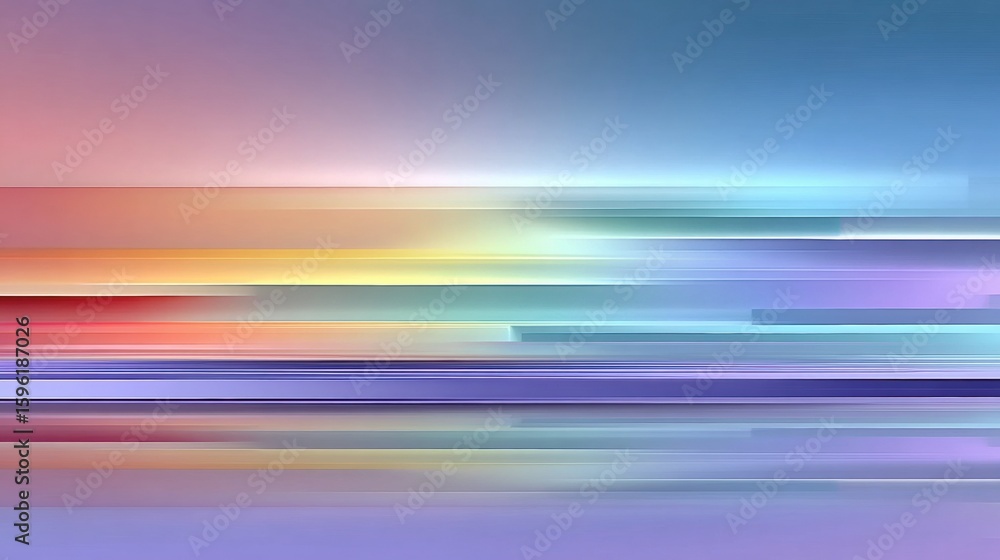 Poster abstract light streams: a stunning display of artistic vibrancy, the image shows streaks of vibrant 