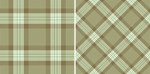 Elegant muted green and brown plaid patterns.  Perfect for textile design, fashion, home decor, or website backgrounds.