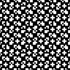 Fototapeta premium Abstract texture for fabric print, card, table cloth, furniture, banner, cover, invitation, decoration, wrapping.Seamless repeating pattern. Black and white color.Carpet pattern texture.