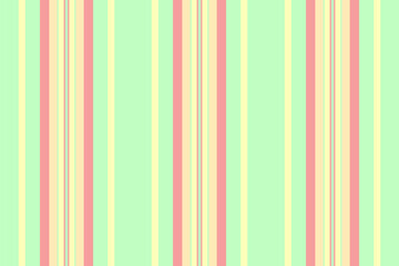 Obraz premium Down textile stripe vector, trend seamless fabric vertical. Uniform lines pattern texture background in light and red colors.