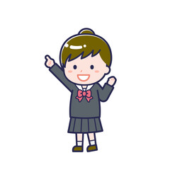 学生／ななめ／女性 05