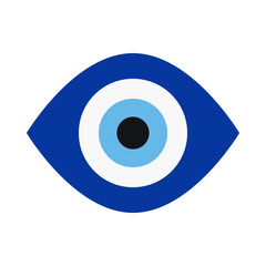 Turkish Nazar Oval Evil Eye Symbol