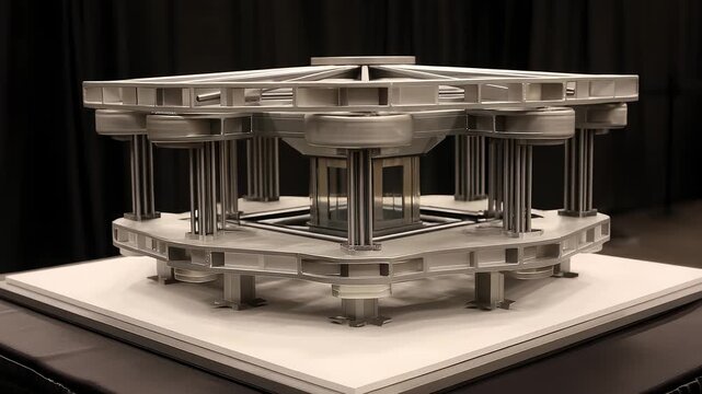Precision Industrial Design Structural Model Display