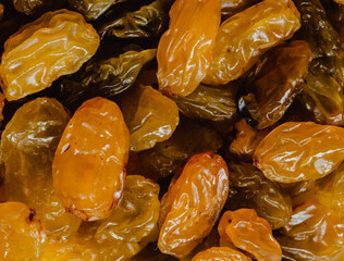 close up of dried dates