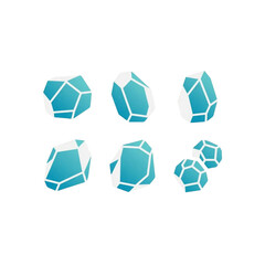 set of geometric shapes