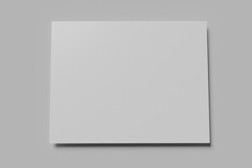 A4 Banners and Printing certificate mockup