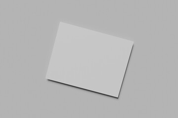 A4 Banners and Printing certificate mockup