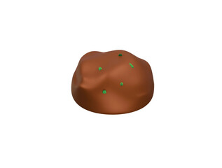 soil icon 3d illustration render