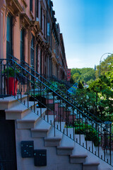 Classic Brownstone Building in NYC