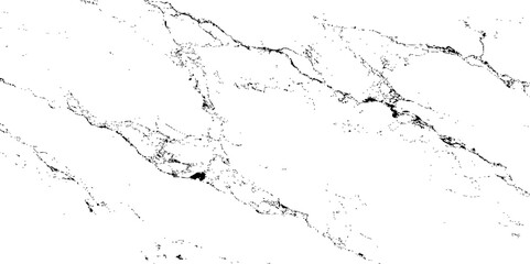 Naklejka premium Elegant white marble texture with intricate black veins, creating a sophisticated and natural stone pattern. Ideal for luxury backgrounds, interior surfaces, branding, and modern graphic designs.