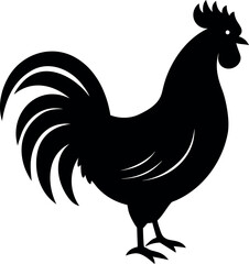 Rooster Silhouette