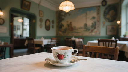 Fototapeta premium A cup of tea
