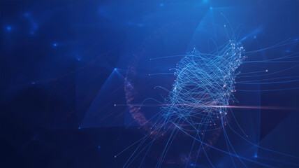 abstract blue background