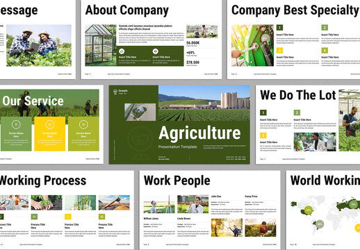 Agriculture Presentation Template