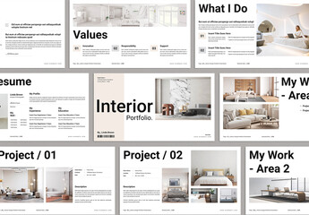 Interior Portfolio Presentation Template