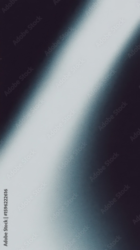 Aufkleber abstract gradient light beam with dark edges and fine grain texture. futuristic concept for technolo