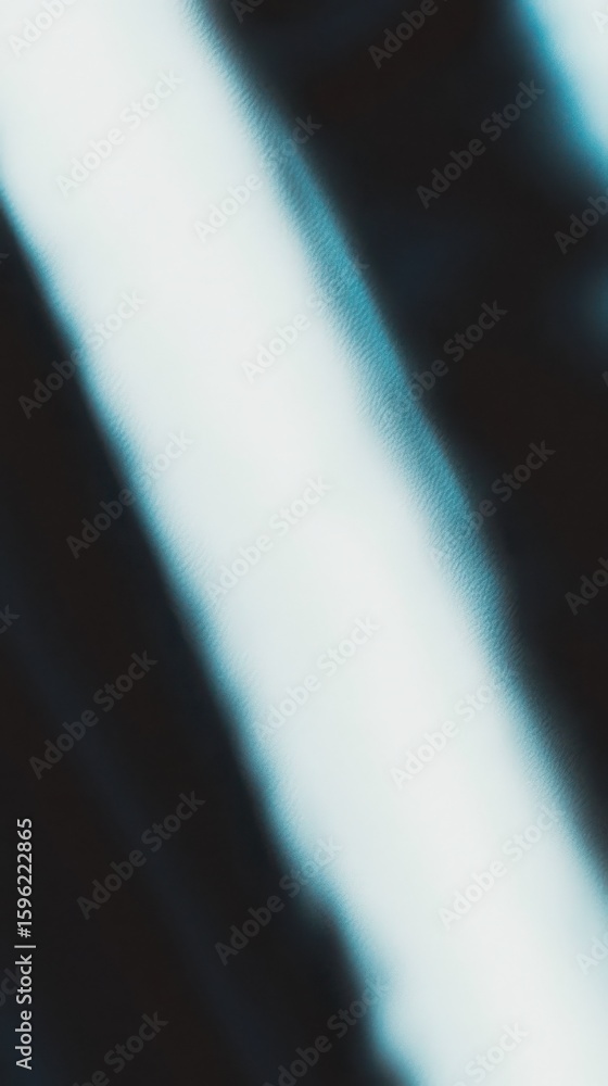Poster defocused light streak with grain texture creating an abstract blue and dark background. technology 