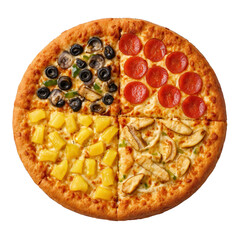 Mixed Pizza &ndash; Pepperoni and Vegetable